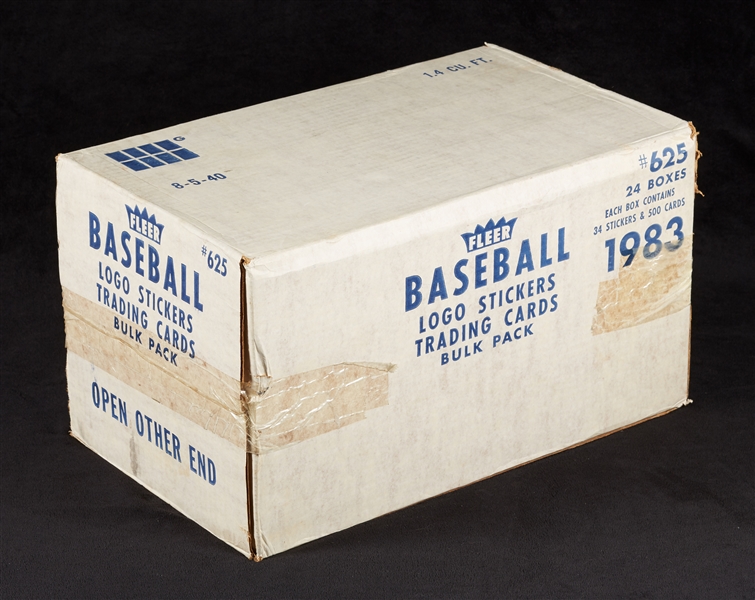 1983 Fleer Baseball Vending Sealed Case (24/500)