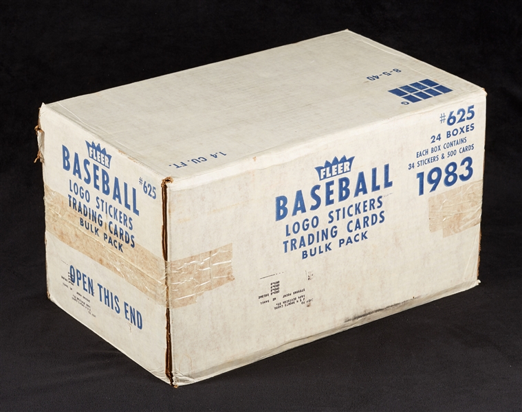 1983 Fleer Baseball Vending Sealed Case (24/500)