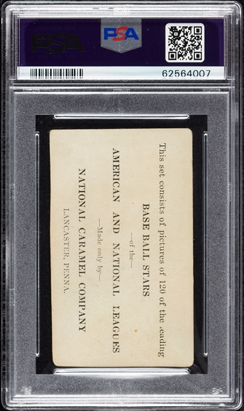 1921 E220 National Caramel G.C. Alexander PSA Authentic