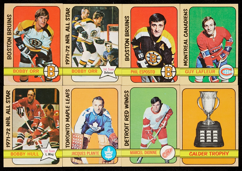 1972 Topps Hockey High-Grade Complete Set (176)