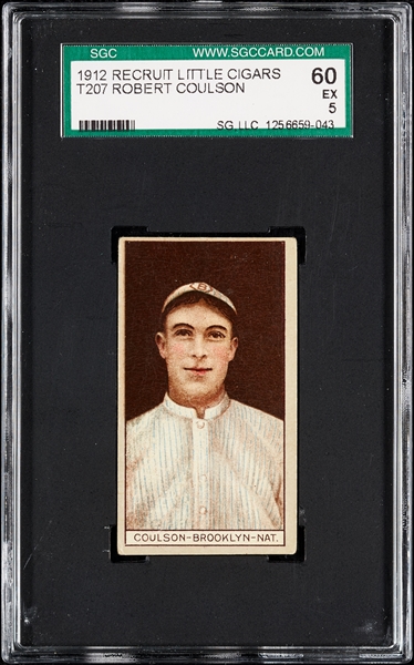 1912 T207 Robert Coulson SGC 5