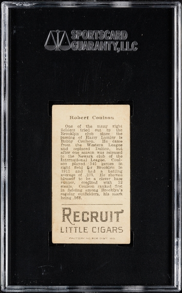 1912 T207 Robert Coulson SGC 5