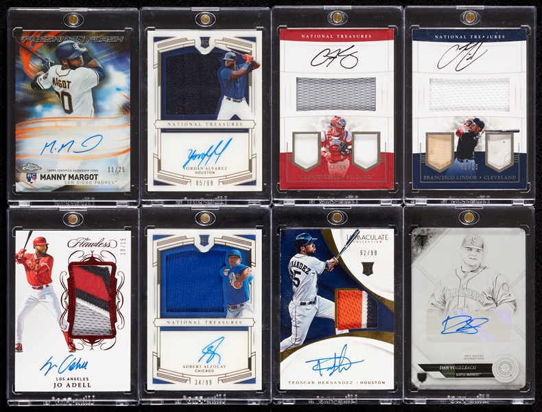 Baseball Autographed Insert Card Group (73)