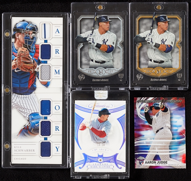 Baseball Jersey/Patch & Serial Numbered Group (46)