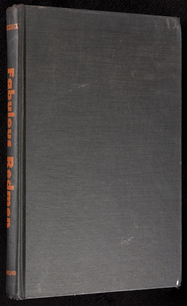 Jim Thorpe & John Steckbeck Signed Fabulous Redmen Book (BAS)
