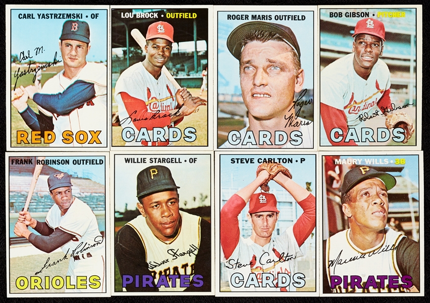 1966 and 1967 Topps Baseball High-Grade Massive Group With 58 HOFers, Stars, Specials (1,165)