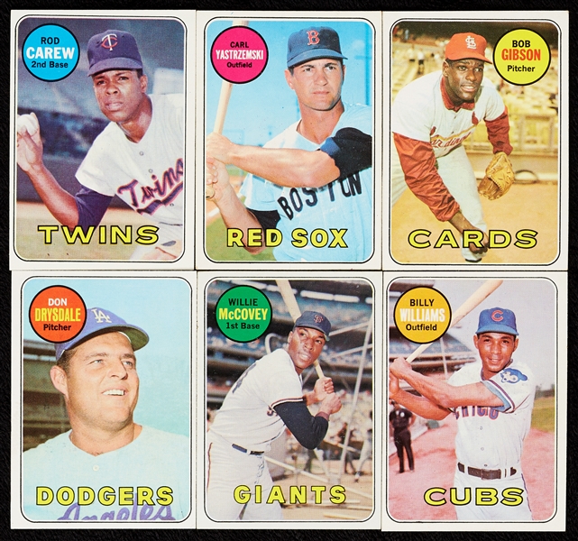 1969 Topps Baseball High-Grade Near Set, 21 PSA Graded (663/664)