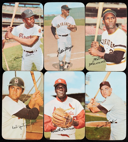 1971 Topps Baseball Supers High-Grade Near Set (62/63)