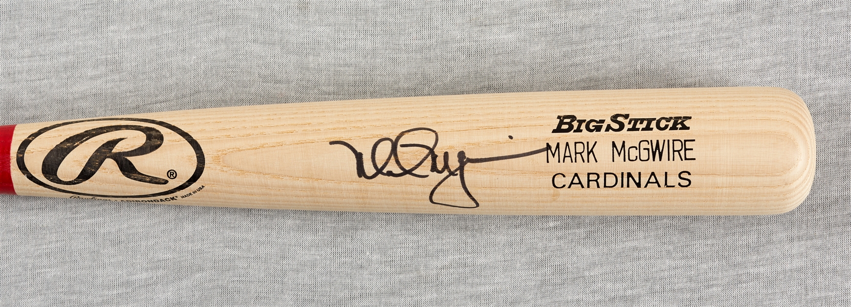 Mark McGwire Signed Rawlings Bat (BAS)