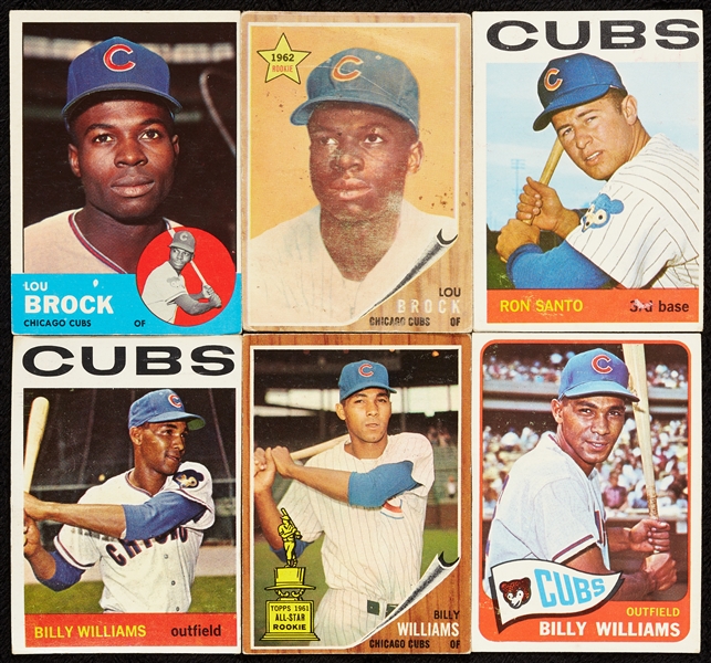 1953-65 Chicago Cubs Team Collection With Six Banks, Seven Other HOFers (110)