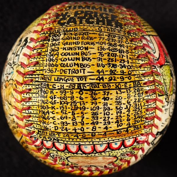 1968 George Sosnak Folk-Art Baseball