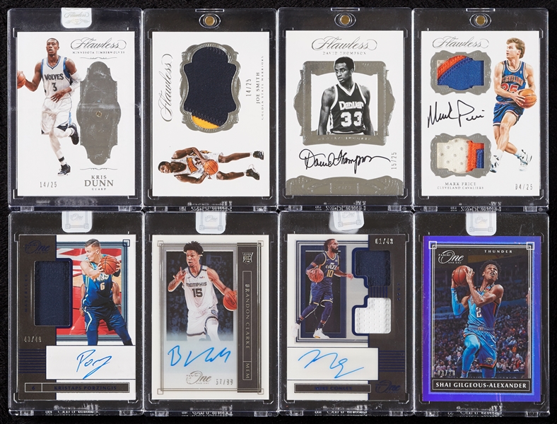 Panini Flawless, One & Signatures Autograph & Patch Group (35)