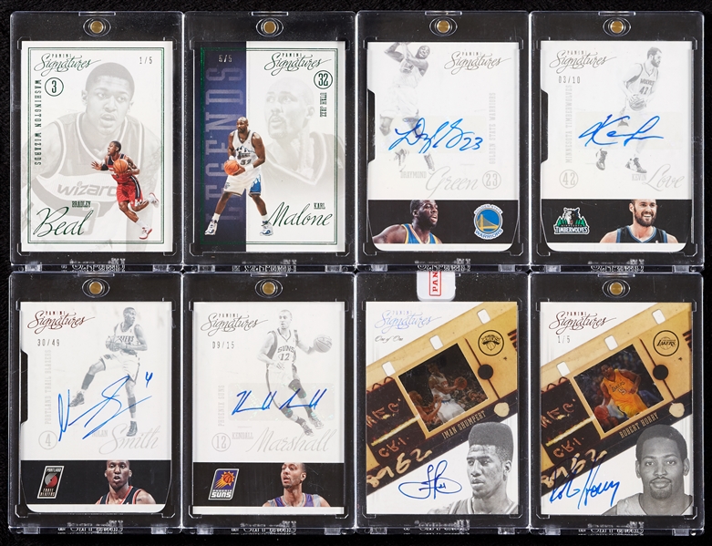 Panini Flawless, One & Signatures Autograph & Patch Group (35)