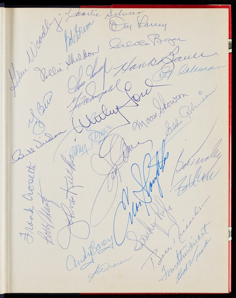 The Yankees Book with 47 Signatures