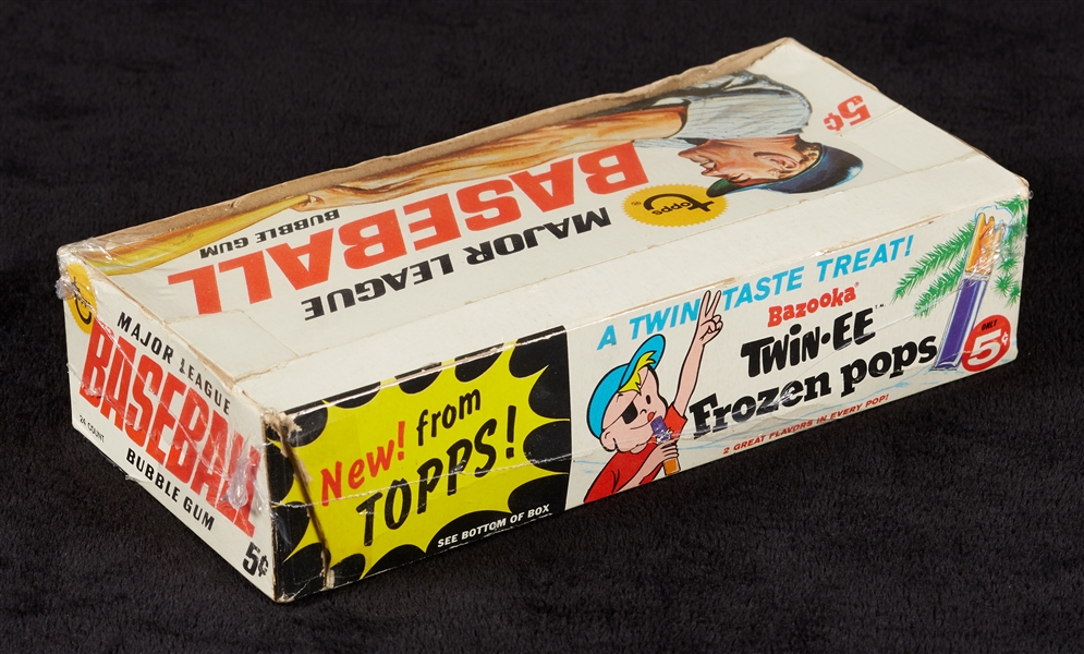 1967 Topps Baseball Empty Wax Box