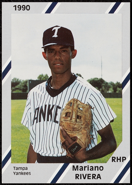 1990 Diamond Cards Tampa Bay Yankees, Rivera Pre-Rookie (28)