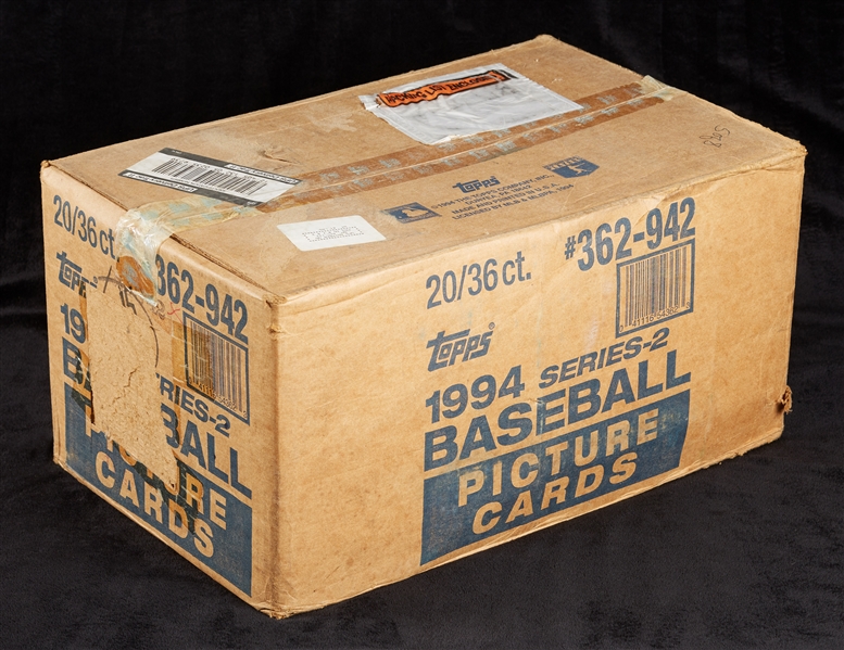 1994 Topps Series 2 Baseball Wax Case (20/36)