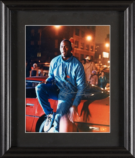 Michael Jordan Signed 8x10 Framed Photo (BAS)