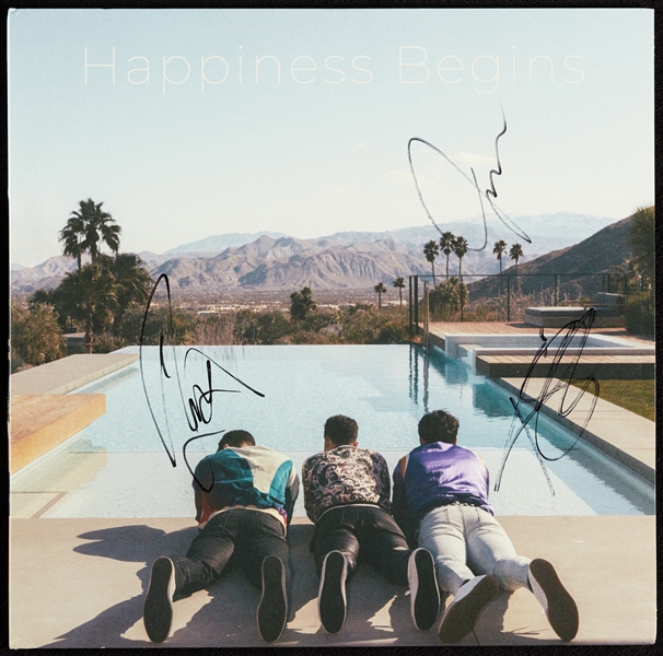 The Jonas Brothers Signed Happiness Begins Album (BAS)