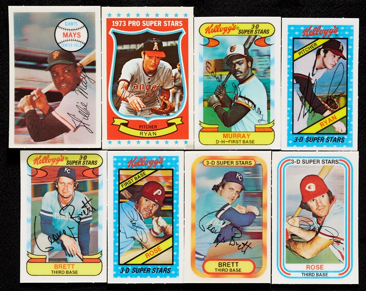 1970-80 Kellogg’s Baseball Group With Several Sets, Plus Extras, Even HOFers (975)