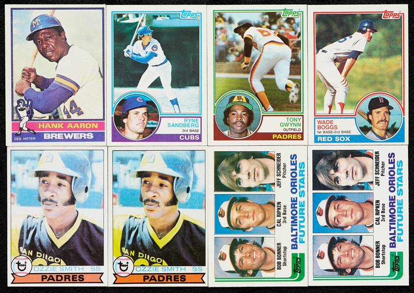 Massive 1975-86 Topps Baseball High-Grade Hoard, 13 Sets, Thousands of Extras (14,650)