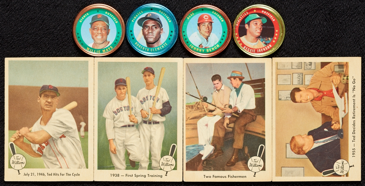 1960s and 1970s Baseball Potpourri of Nu-Card Scoops, Post, Leaf, Fleer and Topps Supers, 110 HOFers (360)