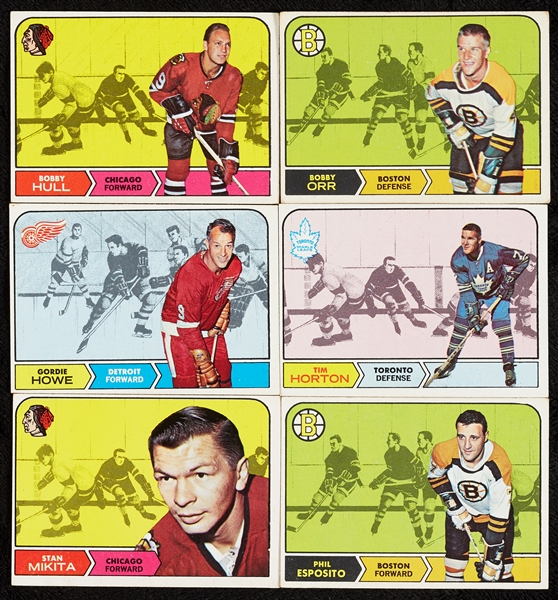 1968 Topps Hockey Complete Set (132)