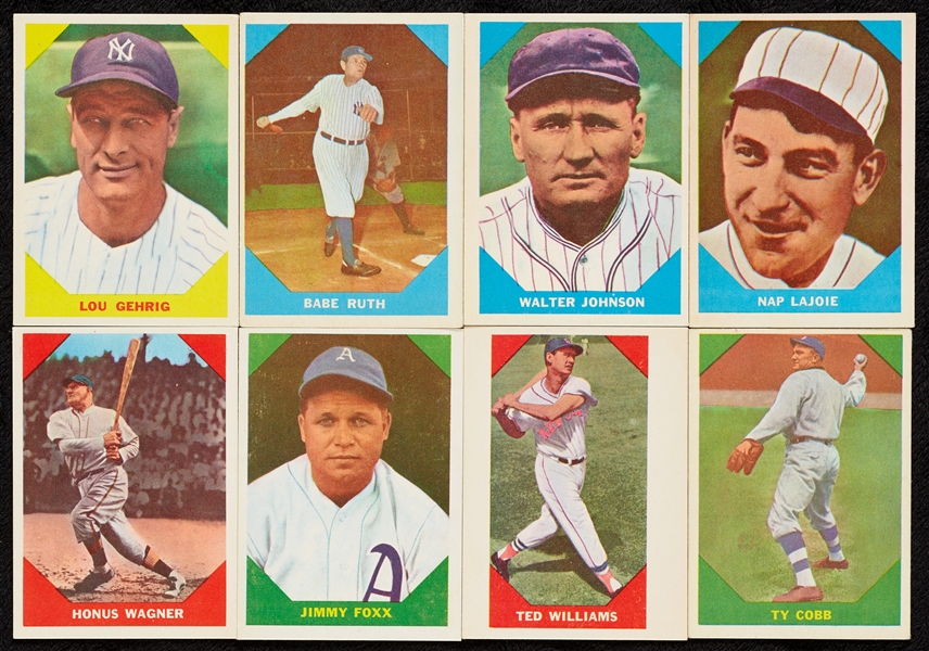 1960 Fleer Baseball Greats Complete Set (79/79)