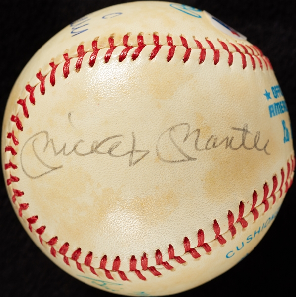 Roger Maris, Joe DiMaggio, Mickey Mantle & Others Signed OAL Baseball (BAS)