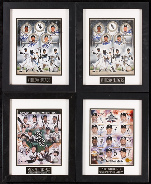 2005 Chicago White Sox Multi-Signed 8x10 Group (4)