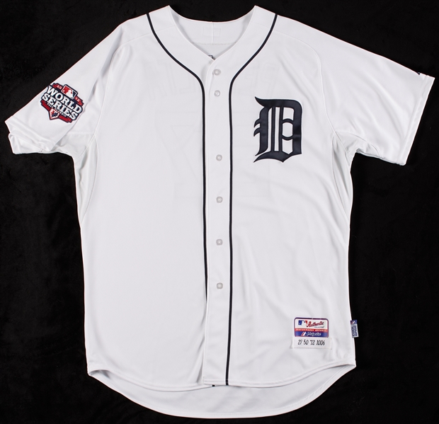 2012 Jhonny Peralta Detroit Tigers Game-Worn Home Jersey