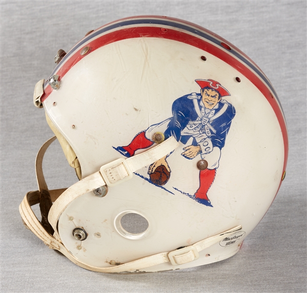 1976-77 Albert Chandler New England Patriots Game-Worn Helmet