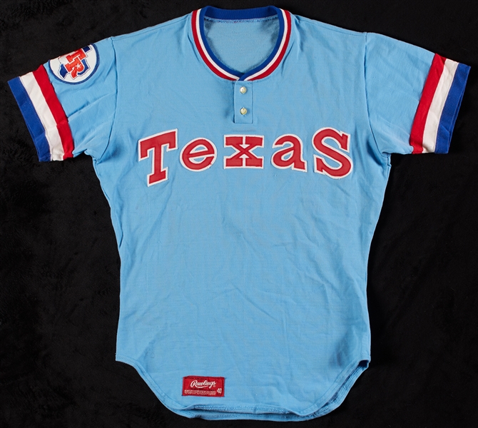 1970s Texas Rangers Rawlings Sample Road Jersey
