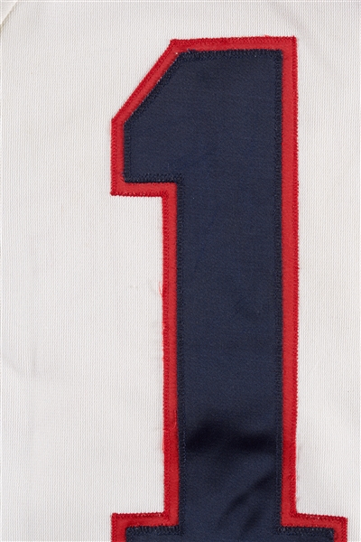 Mid 1980s Toledo Mud Hens Game-Worn Home Knit Jersey