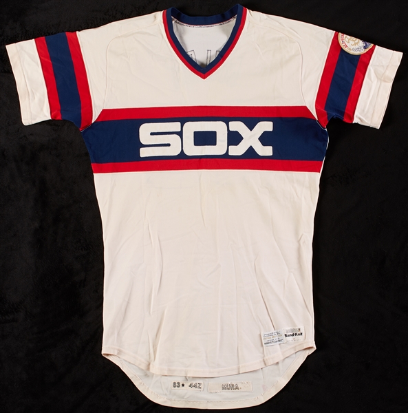 1983 Steve Mura Chicago White Sox Game-Worn Home Jersey