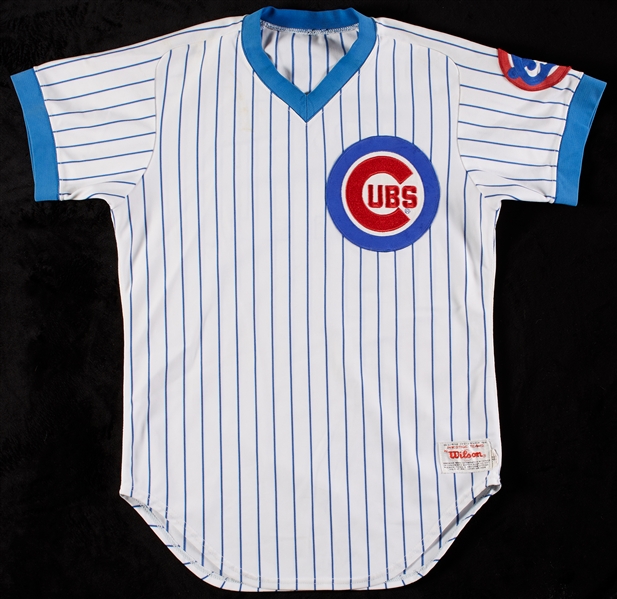 Three 1980s Cubs Home Jerseys (3)