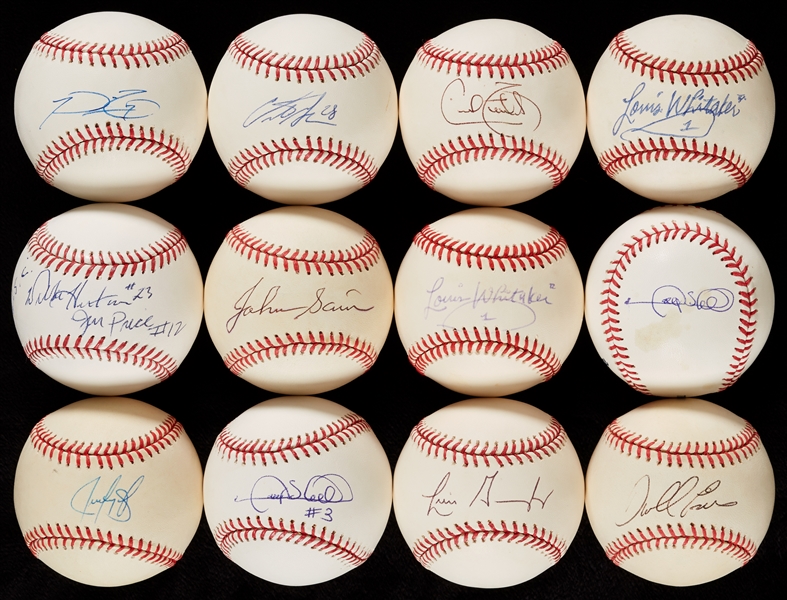 Detroit Tigers Past & Present Single-Signed Baseball Collection (95)