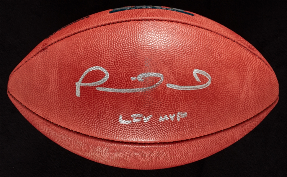 Patrick Mahomes II Signed Super Bowl LIV Game Ball Inscribed LIV MVP (Fanatics)