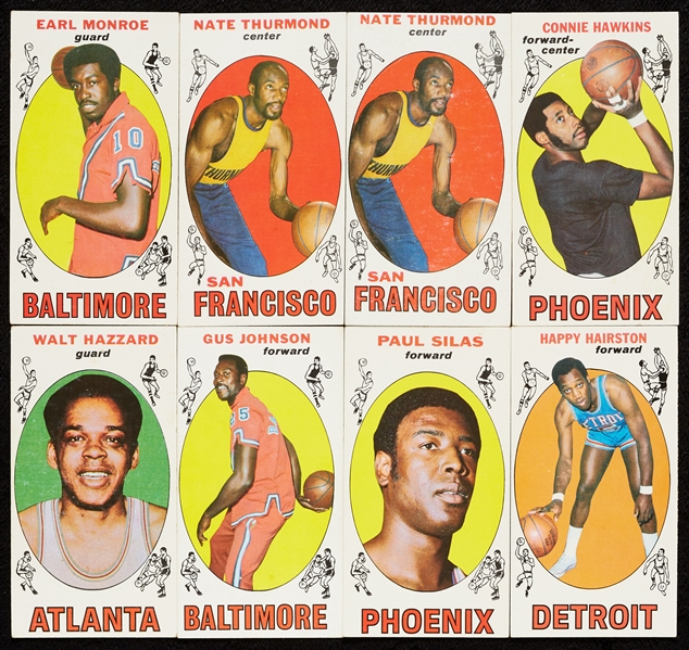 1969 Topps Basketball Hall of Famers and Rookies Group (18)