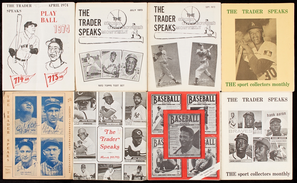 1970-83 High-Grade Collection of The Trader Speaks (167)