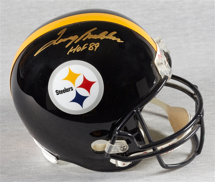 Terry Bradshaw Signed Steelers Full-Size Helmet (BAS)