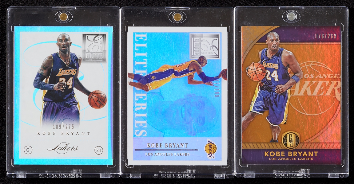 Kobe Bryant Parallel & Insert Card Group (4)