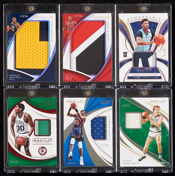 Panini Immaculate Jersey & Patch Group (60)