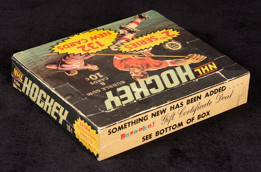 1970 O-Pee-Chee Hockey Empty Wax Box