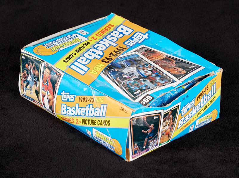 1992 Topps Series 2 Basketball Wax & Jumbo Pack Group (23)