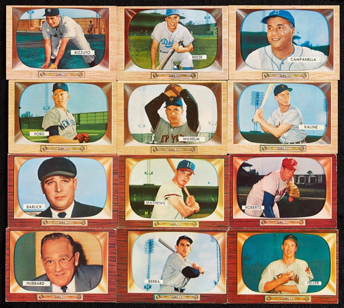 1955 Bowman Baseball Complete Set (321)