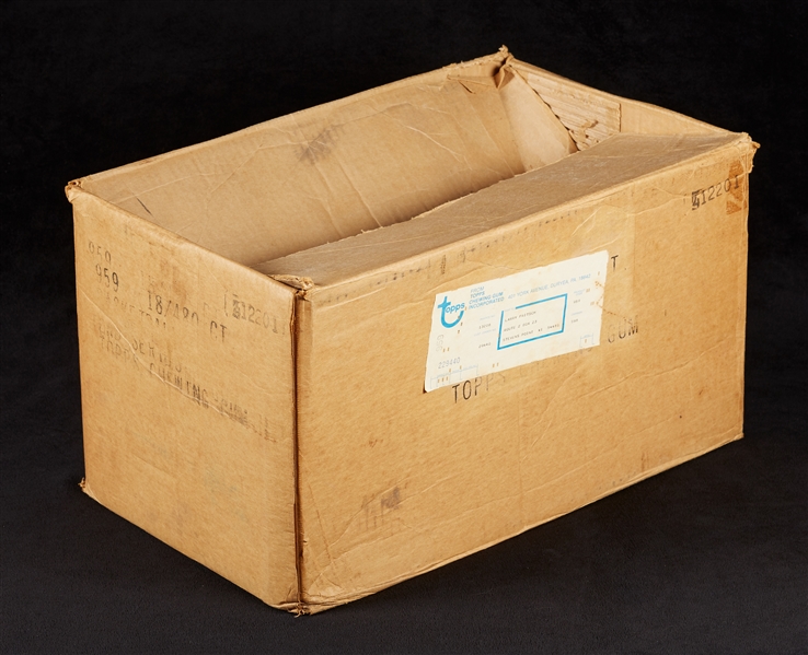 1970 Topps Basketball 2nd Series Vending Box Empty Case