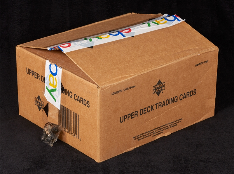 2001 Upper Deck Golf Wax Box Case Equivalent (288 packs)