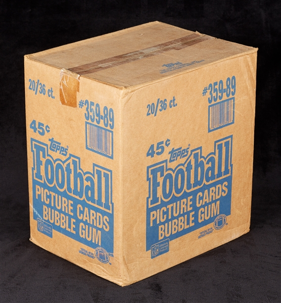 1989 Topps Football Wax Case (20/36)