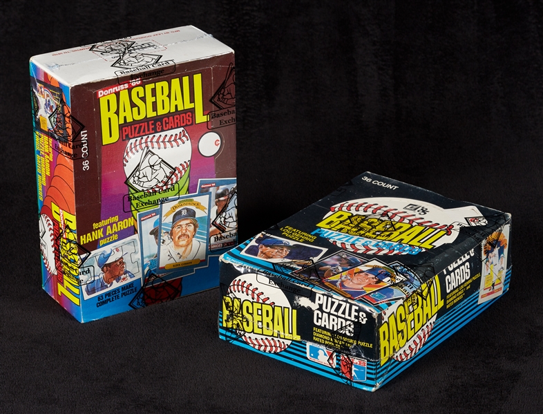 1985 & 1986 Donruss Baseball Wax Boxes (2) (BBCE)